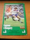 27/04/1983 England v Hungary [At Wembley] (Slight Crease). No obvious faults, un