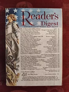 Readers Digest November 1957 Loch Ness Allen Saalburg Versailles Rotterdam - Bild 1 von 1