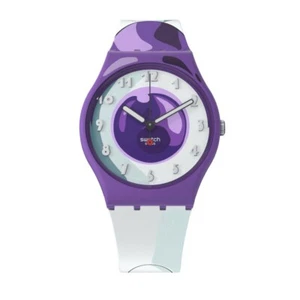 Swatch Dragon Ball Z FRIEZA Silicone 34mm GZ359 Unisex Watch - Picture 1 of 9