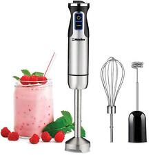 Mueller 500 Watt 9-Speed Immersion Multi-Purpose Stick Hand Blender Heavy Duty