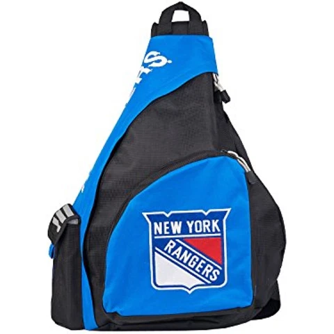 NHL New York Rangers "Leadoff" Sling Backpack, 20" x 9" x 15" Cover
