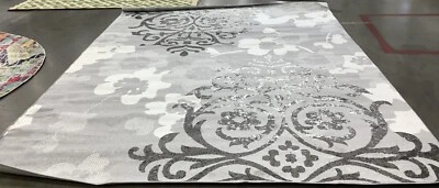 Alfombra Mancha Trasera PLATA/MARFIL 9'-0" X 12'-0", Precio Reducido 1172678864 ADR114B-9 Foto 1 de 4