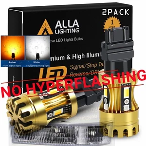 LED 2-Color CANBus Frt Turn Signal Light Bulbs for 95-05 Chevy Astro GMC Safari - Picture 1 of 5