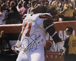 Danny Shelton Signed Autographed Cleveland Browns 8x10 Photo Patriots Coa