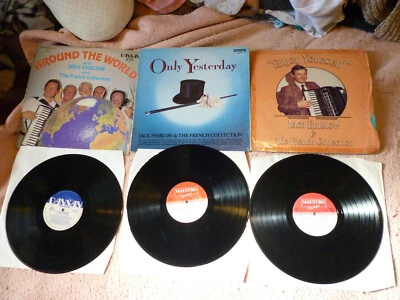 3 LPs-by Jack Emblow & The Fr Coll ONLY YESTERDAY, AROUND THE WORLD, ENJOY YOURS - Image 1 of 4