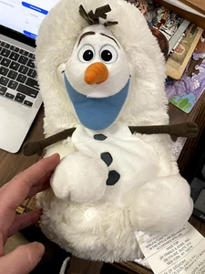 Disney Frozen OLAF Hide Away Pets Pillow 6" Snowman - Picture 1 of 5