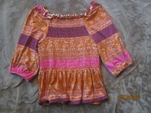 EUC Xtraordinary Girls Ruffle Blouse Size L - Picture 1 of 2