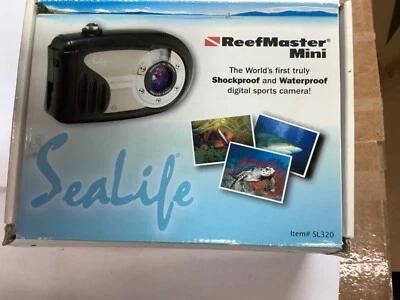 Cámara digital Sealife ReefMaster Mini SL320 impermeable a prueba de golpes 6 mp leer Foto 1 de 4