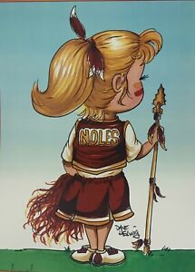 Florida State Seminoles FSU Football Signed Limited Edition Print That's My Girl