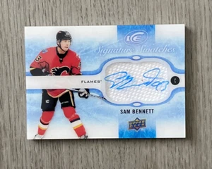 2015-16 NHL Upper Deck Signature Swatches | Sam Bennett | SS-SB | Flames - Picture 1 of 2