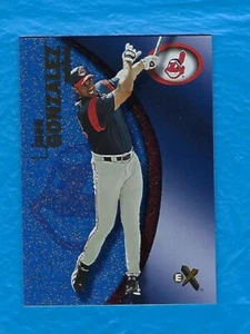 JUAN GONZALEZ 2001 E-X #94 ESSENTIAL CREDENTIALS NOW #118/299 INDIANS ! ! - Picture 1 of 2