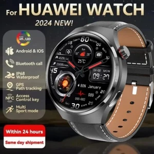 HUAWEI GT4 Pro GPS NFC Smart Watch Men 360*360 AMOLED Screen Heart Waterproof UK - Picture 1 of 30