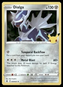 Pokemon Tcg NM Dialga #20 Celebrations - Picture 1 of 2