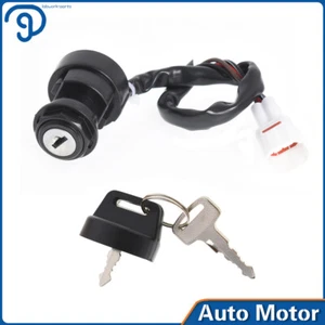 For Yamaha Warrior 350 YFM350 1996 1997 1998 1999 2000 2001 Ignition Key Switch - Imagen 1 de 8