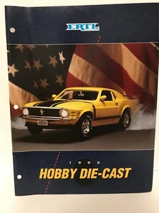 ERTL DIE-CAST HOBBY 1992 MAGAZINE - Picture 1 of 3