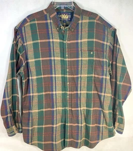 Ralph Lauren Chaps Vintage 1978 First Year Label Flannel Shirt Men’s XL - Picture 1 of 6