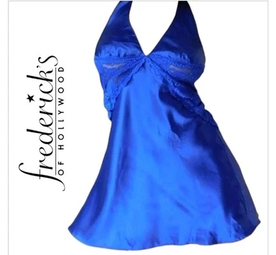 Frederick's of Hollywood Pequeño Babydoll Camisón Camisón Camisón Sin Mangas Lencería Foto 1 de 4