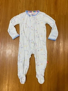 Magnetic Me sailebrate good times footie 3-6 month - Imagen 1 de 4