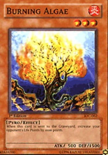 Burning Algae - IOC-062 - Common - 1st Edition - Lightly Played - Image 1 of 1