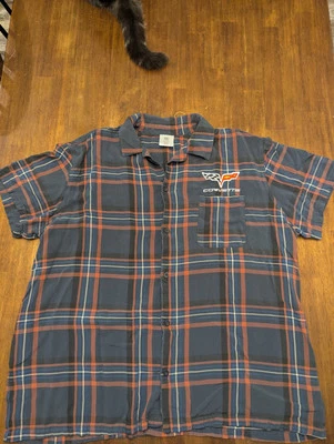 Camisa oficial GM Corvette abotonada XXL Foto 1 de 3