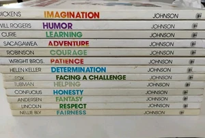 LOT DE 13 LIVRES "La valeur de" par Spencer Johnson Homeschool Vintage - Photo 1/7