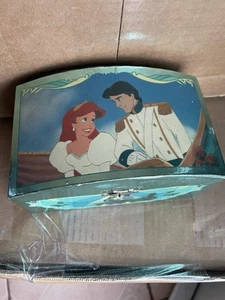 Vintage 80er Disney Kleine Meerjungfrau Schmuck Spieluhr "UNDER THE SEA SONG" Selten!!! - Bild 1 von 11