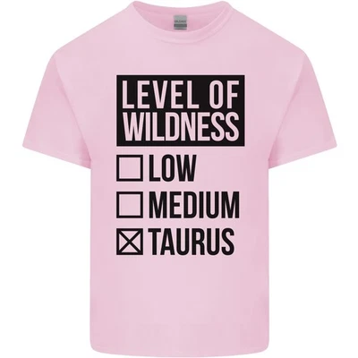 Levels of Wildness Taurus Kids T-Shirt Childrens - Image 1 of 4