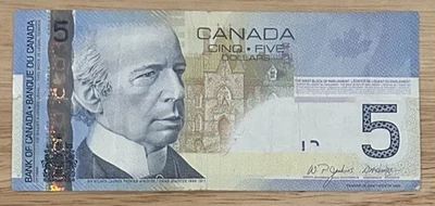 2006 Journey Series $5 Error Note - Mismatched Prefix AND Mismatched Serial  A19 - Image 1 of 3