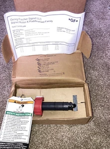 SIGNET Mechanical Flowmeter: BSPT, 180 psi @ 68°F Max. Pressure (P51530-P1) - Picture 1 of 9