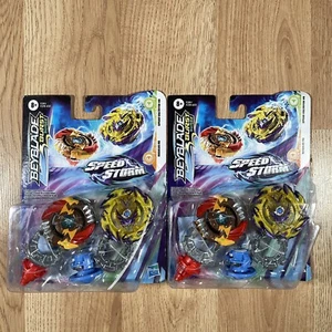 LOT OF 2Spear Valtryek V6 & Regulus R6 Burst Surge Speedstorm Beyblade Dual Pack - Picture 1 of 6