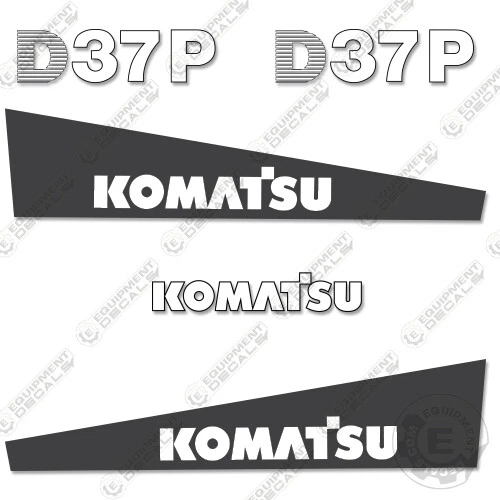 Kit de calcomanías para Komatsu D37P-5 reemplazos de pegatinas dopadoras - ¡VINILO DE 7 AÑOS! Foto 1 de 1