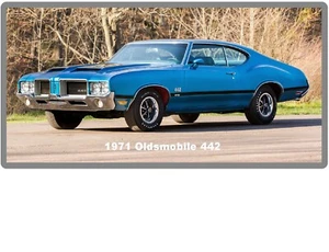 1971 Oldsmobile 442 Refrigerator / Tool Box Magnet - Picture 1 of 1