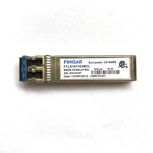 Finisar FTLX1471D3BCL 10G Single-mode Fiber 10GBase-LR 1310nm LC SFP Transceiver - Picture 1 of 6