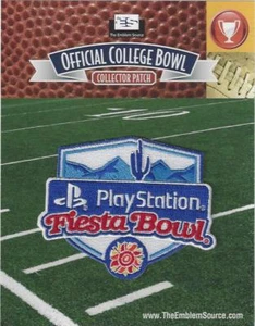 2020 2021 Fiesta Bowl Patch Iowa State Oregon Official PlayStation Jersey Logo  - Picture 1 of 1