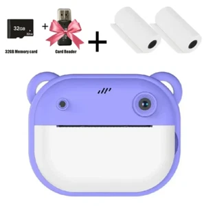 Children Digital Camera Instant Print for Kids Thermal Print Camera Instant Phot - Picture 1 of 11