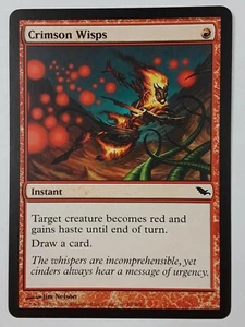 Crimson Wisps Shadowmoor Magic the Gathering mtg x1 - Picture 1 of 1