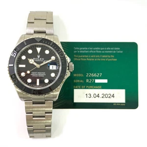 2024 Rolex Yacht-Master 42 226627, Titanium, Black Dial, Box & Papers - Picture 1 of 7