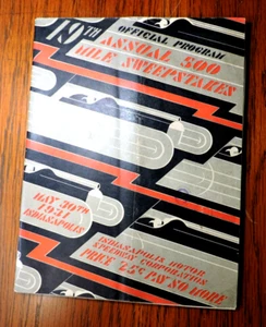 Indy 500 Programm 1931 - Bild 1 von 8