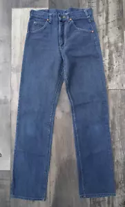 VTG 70s Mens Lee Riders 200 Straight Leg Indigo Blue Jeans Talon 42 31x34 - Picture 1 of 16
