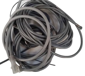 ukscooters VESPA KIT DE CABLE LIBRE DE FRICCIÓN CLIP TIPO PUSH SPEEDO 8 CABLE GRIS PX - Imagen 1 de 2