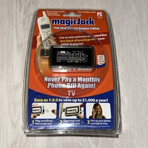 MAGIC JACK USB PHONE CALLING DEVICE JACK - Sealed. NEW - Afbeelding 1 van 6