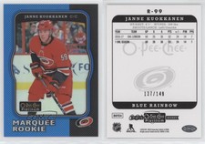2017 O-Pee-Chee Platinum Retro Rainbow Blue /149 Janne Kuokkanen #R-99 Rookie RC