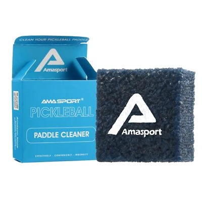 PICKLETECH Pickleball Paddle Eraser - Carbon Fiber Pickle Ball Racket Cleaner - One Piece -