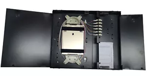 12 Faser Wandhalterung mit LC/OM1 Adaptern, 62,5/125 Multimode Zöpfe & Spleißfach - Bild 1 von 8