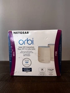 NETGEAR Orbi Mini RBK22 Tri-Band Mesh WiFi System - 2 Pack - Picture 1 of 2