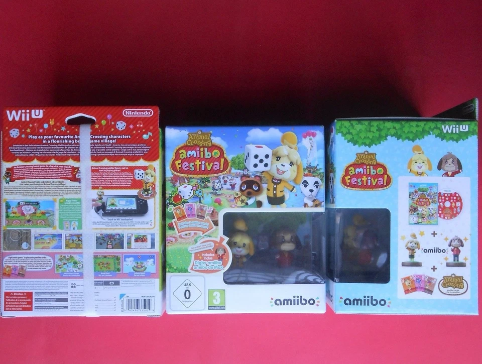 Gaming Wii U Amiibo Festival Animal Crossing Video Games Wii u New Sealed Wiiu - Image 1 of 1