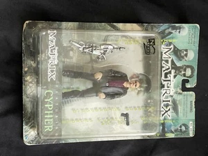 THE MATRIX MOVIE CYPHER ACTION FIGURE N2 TOYS 1999 JOE PANTOLIANO - Picture 1 of 4