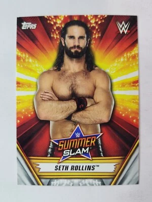 2019 Topps WWE SummerSlam #16 SETH ROLLINS - Image 1 of 2