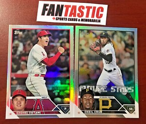 2023 Topps Baseball Series 1,2 & Update RAINBOW FOIL Parallel Card YOU PICK