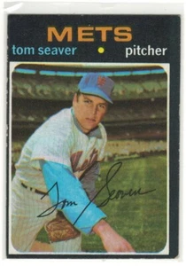 1971 TOM SEAVER TOPPS BASEBALL CARD # 160 - Picture 1 of 2